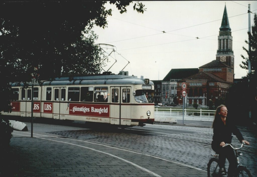 Strassenbahn am Kleinen Kiel